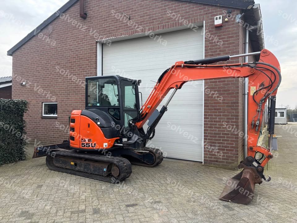 Hitachi ZX55U Minibagger
